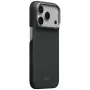 PITAKA Edge Case Argyle funda MagSafe para iPhone 18 Pro / 17 Pro, negro basalto