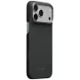 PITAKA Edge Case Argyle funda MagSafe para iPhone 18 Pro Max / 17 Pro Max, negro basalto