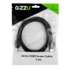 Gizzu cable de impresora USB 2.0 USB-A a USB-B, 1,5 m, negro (GCPU2AB15)