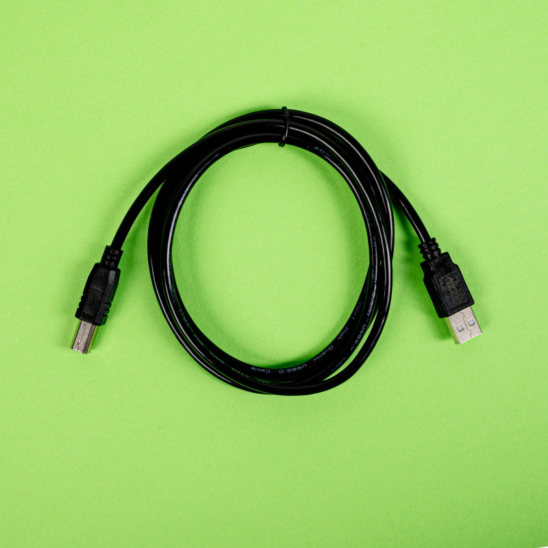 Gizzu cable de impresora USB 2.0 USB-A a USB-B, 1,5 m, negro (GCPU2AB15)