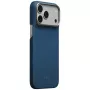 PITAKA Edge Case Argyle funda MagSafe para iPhone 18 Pro Max / 17 Pro Max, azul medianoche