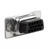 EFB Elektronik carcasa de crimpado D-Sub para hembras, E-DFCR/15