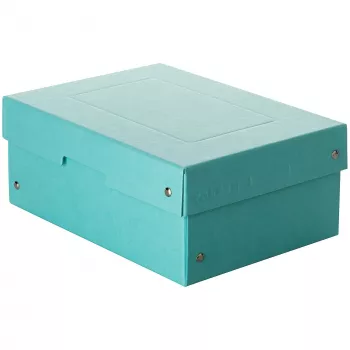 FALKEN PURE caja de almacenamiento 1250 hojas azul pastel 18,0 x 25,0 x 10,0 cm