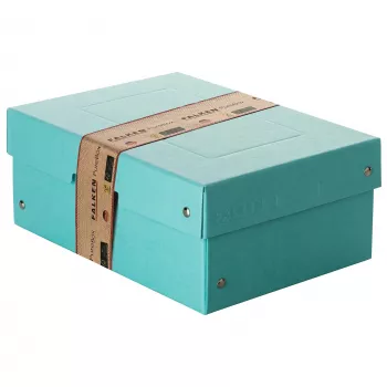 FALKEN PURE caja de almacenamiento 1250 hojas azul pastel 18,0 x 25,0 x 10,0 cm
