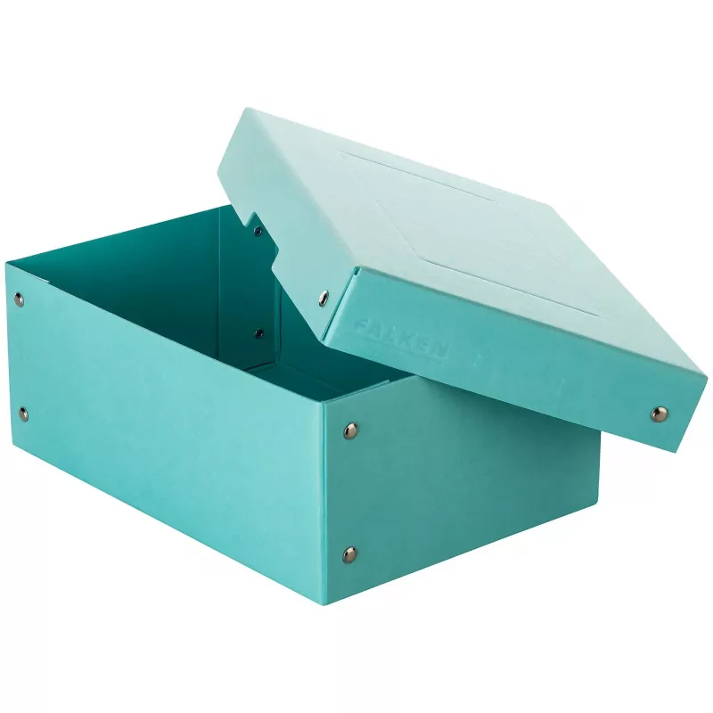 FALKEN PURE caja de almacenamiento 1250 hojas azul pastel 18,0 x 25,0 x 10,0 cm