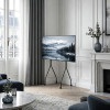 Maclean MC-180 B soporte de TV con ruedas, 37–80 pulgadas, máx. 50 kg, VESA 600x400, negro