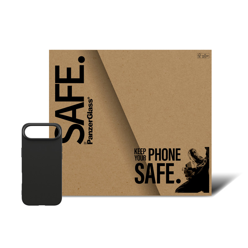 PanzerGlass funda SAFE TPU para iPhone Air, negra (a granel)