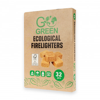 Gogreen pastillas ecológicas para encender, 32 uds.