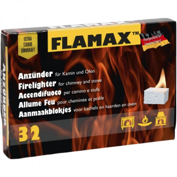 Flamax Pastillas de encendido de parafina, 32 uds. (1318101)