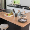 Curver Cesta Knit A6, 19x14x7 cm, marrón