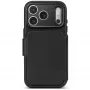 Decoded Leather Detachable Wallet Funda de piel para iPhone 18 Pro Max / 17 Pro Max, MagSafe, negro