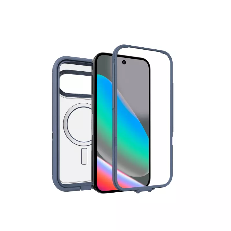 OtterBox Defender Series Pro XT funda con Pixelsnap para Google Pixel 10 / 10 Pro, Baby Blue Jeans