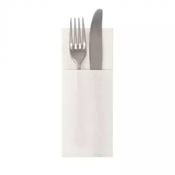 PAPSTAR ROYAL Collection bolsa para servilletas, blanco, tissue premium similar a tela