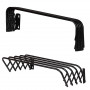 Sauber tendedero de pared, 4 m / 80 cm, negro