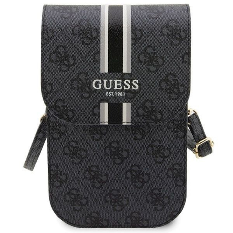 Guess 4G Stripe funda para móvil, negro