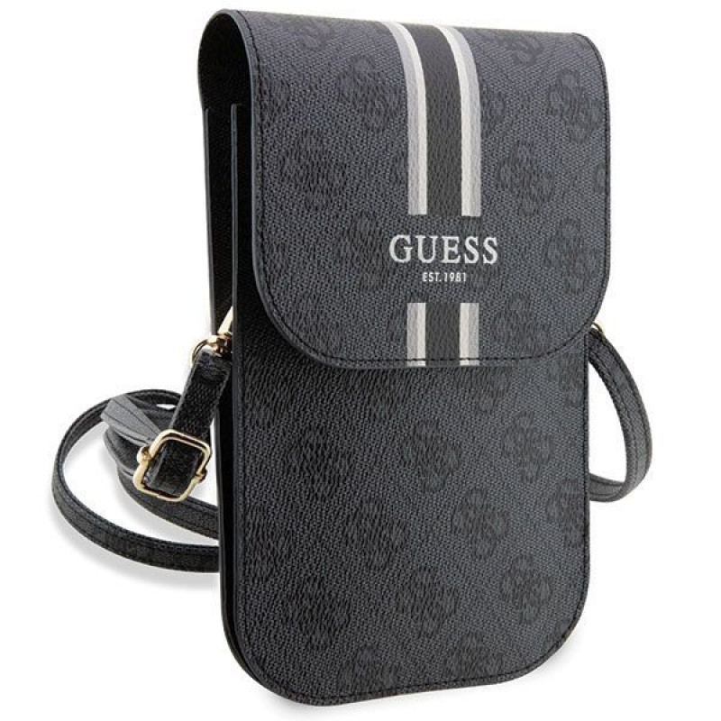 Guess 4G Stripe funda para móvil, negro