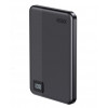 Ksix batería externa Magslim 5000 mAh magnética USB-C PD 20W pantalla digital negra