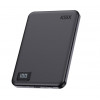 Ksix batería externa Magslim 5000 mAh magnética USB-C PD 20W pantalla digital negra