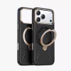 TORRAS Ostand Q3 VegSkin funda para iPhone 18 Pro Max / 17 Pro Max, compatible con MagSafe, negra