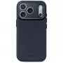 Decoded Leather Backcover – Funda de piel para iPhone 18 Pro Max / 17 Pro Max, compatible con MagSafe (medianoche)