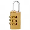 Burg-Wächter Combi-Lock 80 15M candado de combinación, dorado