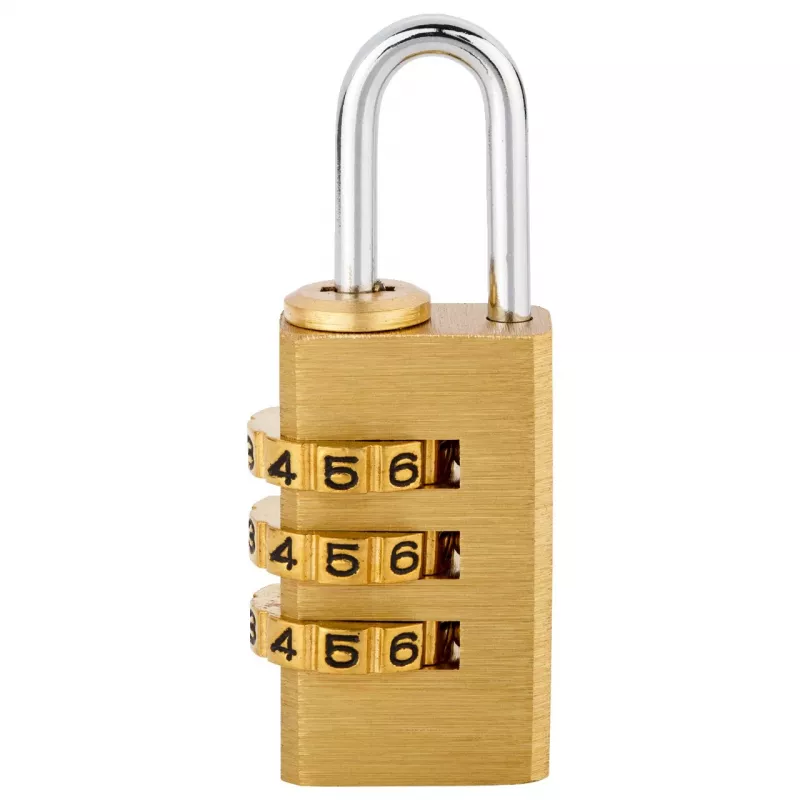 Burg-Wächter Combi-Lock 80 15M candado de combinación, dorado