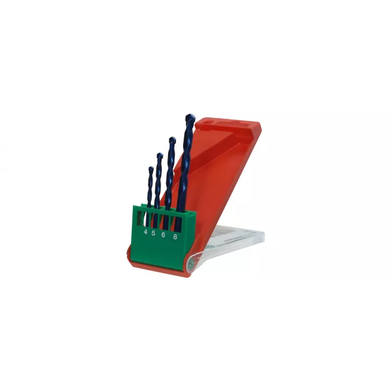 KWB juego de brocas para gres porcelánico 4-8, 4 piezas