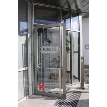 ABUS AU1315 pegatina de advertencia de alarma (UK), 74 x 52,5 mm