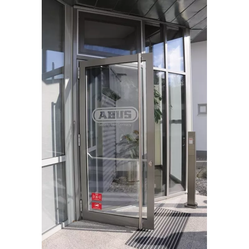 ABUS AU1315 pegatina de advertencia de alarma (UK), 74 x 52,5 mm