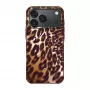 Laut Huex Wave funda para iPhone 18 Pro / 17 Pro, MagSafe, Mocha Leopard