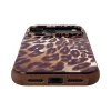 Laut Huex Wave funda para iPhone 18 Pro / 17 Pro, MagSafe, Mocha Leopard