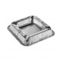 Cenicero desechable PAPSTAR, plata