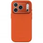 Funda trasera de silicona AntiMicrobial Decoded para iPhone 18 Pro Max / 17 Pro Max, compatible con MagSafe, terracota