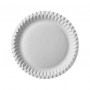 STARPAK plato de cartón 23 cm blanco