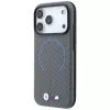 BMW M Carbon bedruckte Ring funda MagSafe para iPhone 18 Pro / 17 Pro, antracita