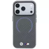 BMW M Carbon bedruckte Ring funda MagSafe para iPhone 18 Pro / 17 Pro, antracita