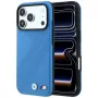 BMW M Tire Track funda MagSafe con logo metálico para iPhone 18 Pro Max / 17 Pro Max, azul