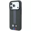 BMW M Quadrille Kevlar Tricolor Print Lines funda MagSafe para iPhone 18 Pro Max / 17 Pro Max, antracita