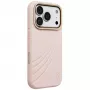 UNIQ Coehl Serina funda para iPhone 18 Pro / 17 Pro, carga magnética, rosa