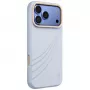UNIQ Coehl Serina funda para iPhone 18 Pro Max / 17 Pro Max, carga magnética, azul