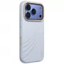 UNIQ Coehl Serina funda para iPhone 18 Pro / 17 Pro, carga magnética, azul