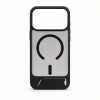 Evelatus funda MagSafe con recubrimiento de goma y soporte para Apple iPhone 18 Pro Max, negro