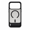 Evelatus funda MagSafe con recubrimiento de goma y soporte para Apple iPhone 18 Pro Max, negro