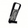 Evelatus funda MagSafe con recubrimiento de goma y soporte para Apple iPhone 18 Pro Max, negro