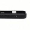 Evelatus funda MagSafe con recubrimiento de goma y soporte para Apple iPhone 18 Pro Max, negro