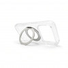 Evelatus Hybrid funda MagSafe con soporte metálico 360 para Apple iPhone 18 Pro Max, PC+TPU, transparente