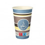 Vasos de café desechables STARPAK 8 cm 0,3 l blanco, rojo, amarillo, gris