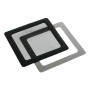 Filtro antipolvo DEMCiflex 120 mm, cuadrado, negro (129,4 x 129,4 mm)