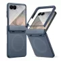 Tech-Protect Kevlar Aura funda MagSafe para Samsung Galaxy Z Flip 8, azul marino