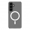 Evelatus Funda transparente con MagSafe para Samsung Galaxy S24 FE